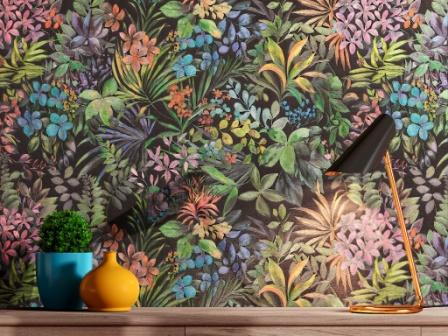 Линейка фирменных обоев KERAMA MARAZZI с авторским дизайном пополнилась серией «Джангл»